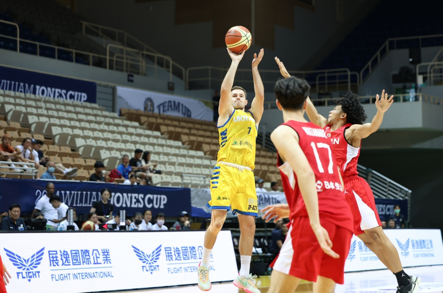 Збірна України з баскетболу обіграла Японію на виставковому турнірі William Jones Cup